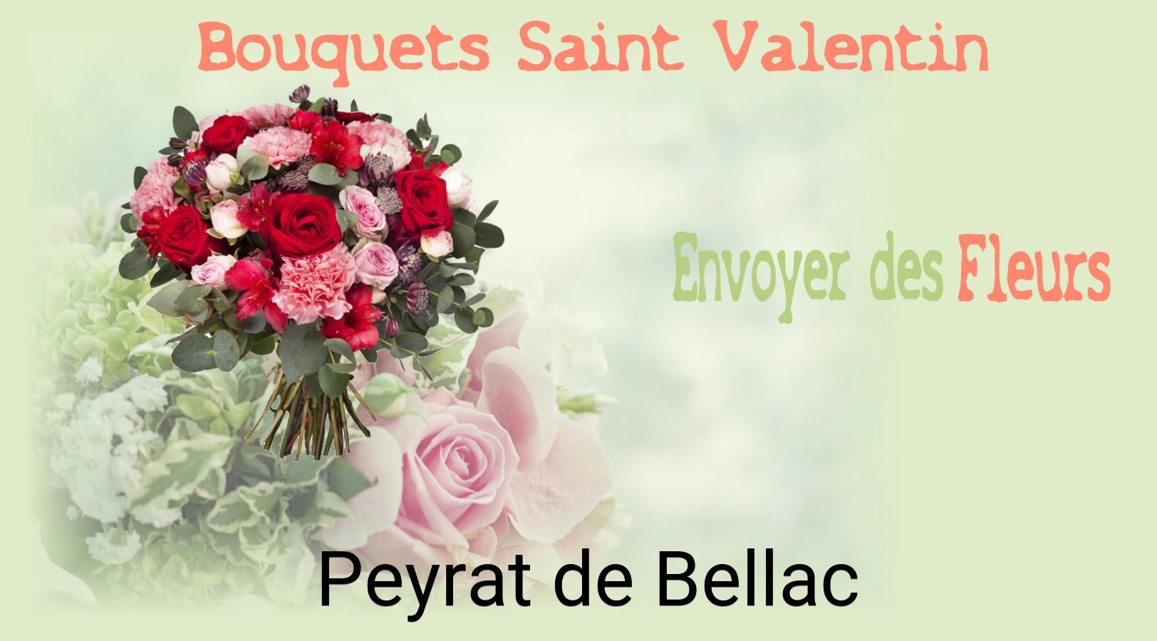 Roses de Saint-Valentin livrées à Peyrat-de-Bellac