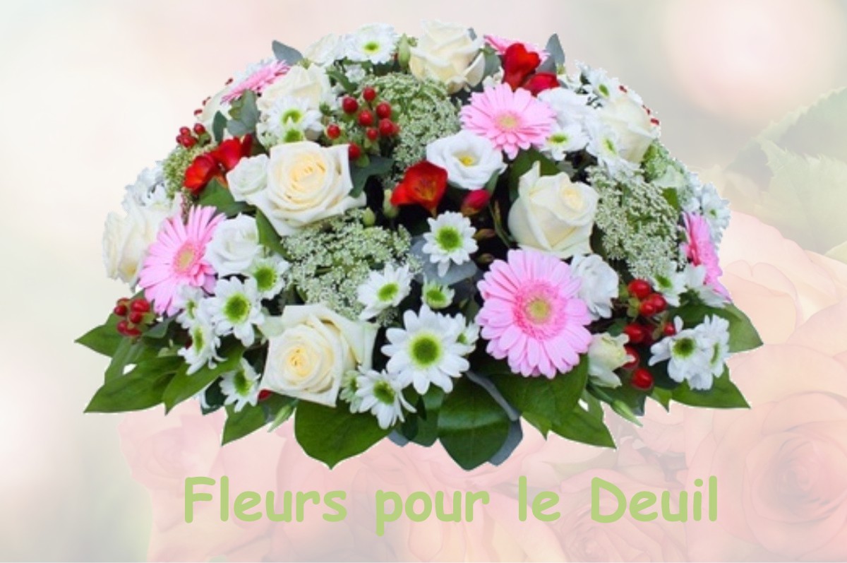 fleurs deuil PEYRAT-DE-BELLAC